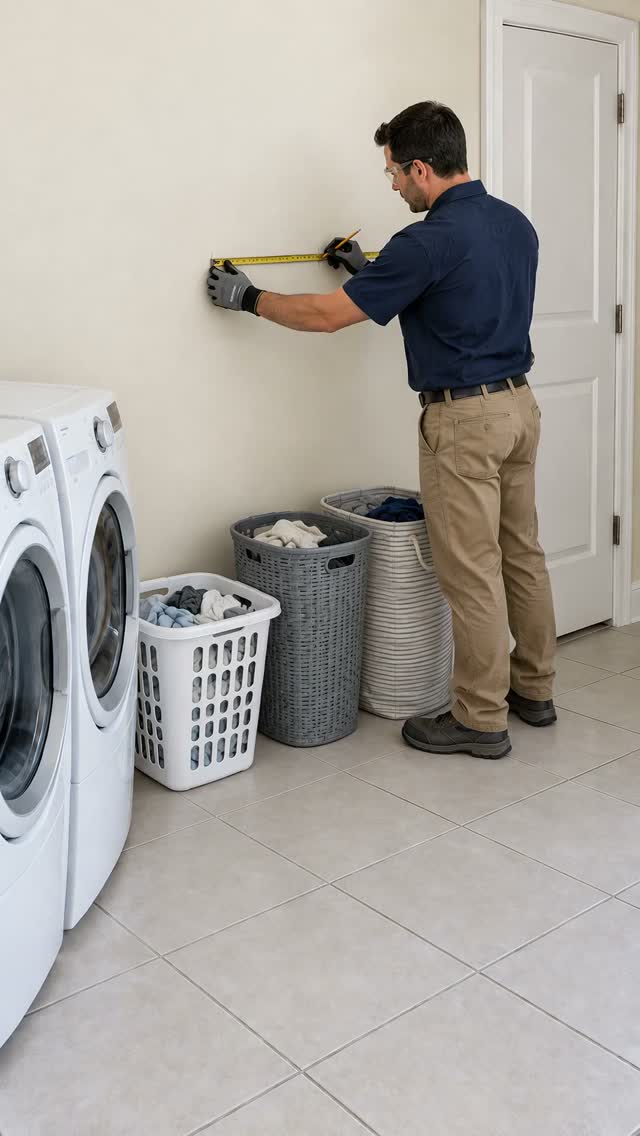 Scene from the Laundry sorting station video
